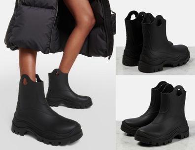 Moncler Misty Rain Boots Stiefeletten Schuhe Regenstiefel Stiefel Shoes Gummi 36