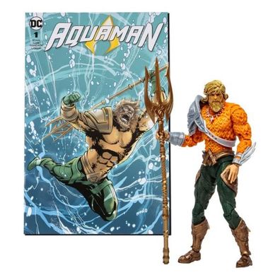 DC Direct Page Punchers Actionfigur & Comic Aquaman (Aquaman) 18 cm