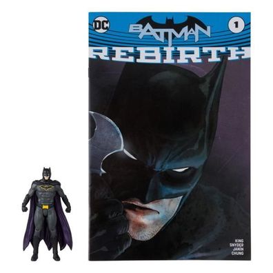 DC Direct Page Punchers Actionfigur & Comic Batman (Rebirth) 8 cm