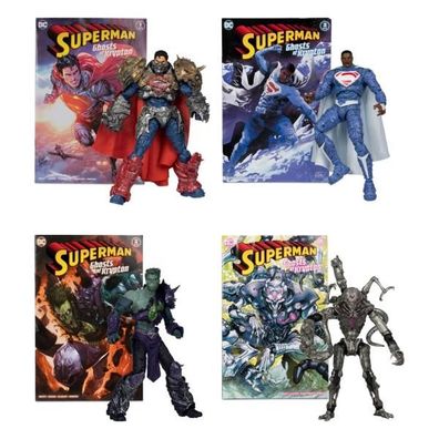 DC Direct Page Punchers Actionfiguren 18 cm Wave 5: Superman - Ghosts of Kryton Sorti