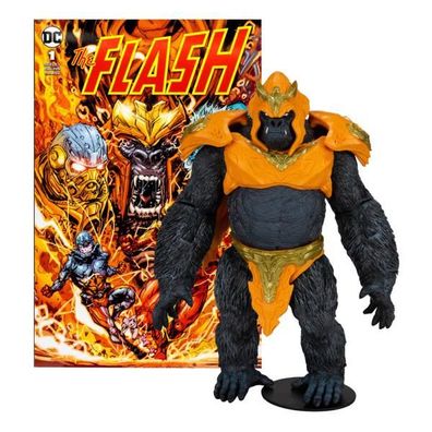 DC Direct Page Punchers Megafigs Actionfigur & Comic Gorilla Grodd (The Flash Comic)