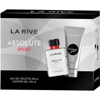 La Rive Absolute Sport Men Eau de Toilette + Duschgel 100ml