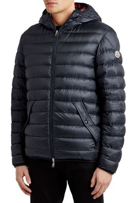 Moncler Bressay Reversible DOWN JACKET Daunenjacke Printed SHELL HOODED JACKE