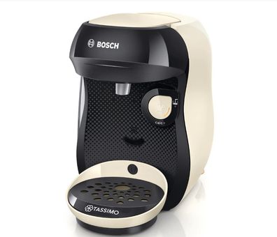 Tassimo Kaffeekapselmaschine Happy TAS1007, creme