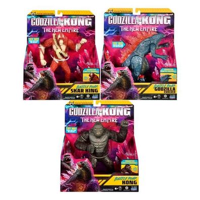 Godzilla x Kong The new Empire Actionfiguren Deluxe elek Figures 18 cm Sortiment (4)