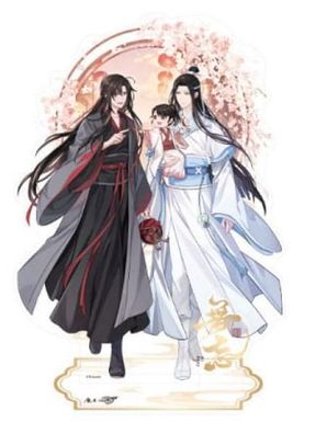 Grandmaster of Demonic Cultivation Acryl Stand Wei Wuxian & Lan Wangji Wu Wang Ver. 2