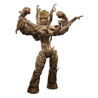 Guardians of the Galaxy Vol. 3 Movie Masterpiece Actionfigur 1/6 Groot (Deluxe Versio