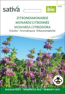 Sativa-Saatgut - Zitronenmonarde Kräutersamen