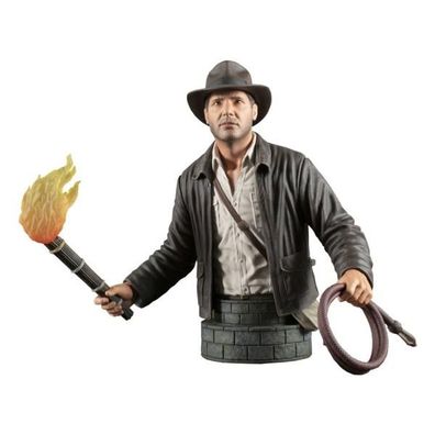 Indiana Jones: Jäger des verlorenen Schatzes Büste 1/6 Indiana Jones 15 cm