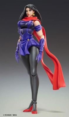 JoJo's Bizarre Adventure Part 2: Battle Tendency Actionfigur Chozokado (Lisa Lisa) 15