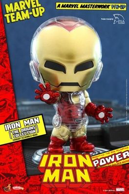 Marvel Comics Cosbaby (S) Minifigur Iron Man (The Origins Collection) 10 cm