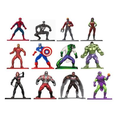 Marvel Nano Metalfigs Diecast Minifiguren 4 cm Sortiment Wave 1 (24)