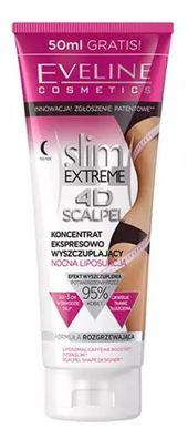 Eveline Slim Extreme 4D Scalpel Fettverbrennung Serum Express-Liposuktion 250 ml