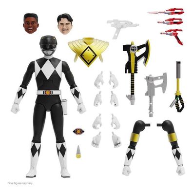 Mighty Morphin Power Rangers Ultimates Actionfigur Black Ranger 18 cm