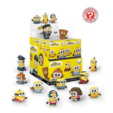 Minions II Mystery Minis Vinyl Minifiguren 6 cm Display (12)