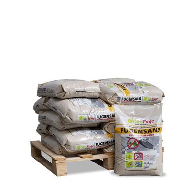 ÖkoFuge Fugensand Natur 20kg x 15 Sack 300kg Palette