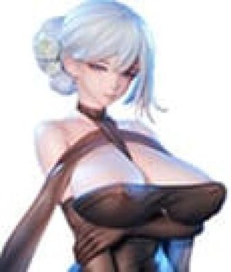 Original Character PVC Statue 1/7 Wife Deluxe Edition 25 cm