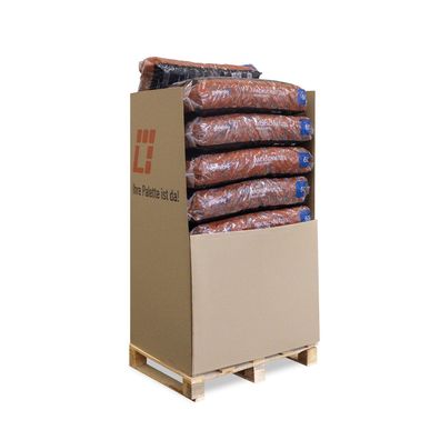 Galamio Holzhackschnitzel Rot 60l x 13 Sack 780l Palette