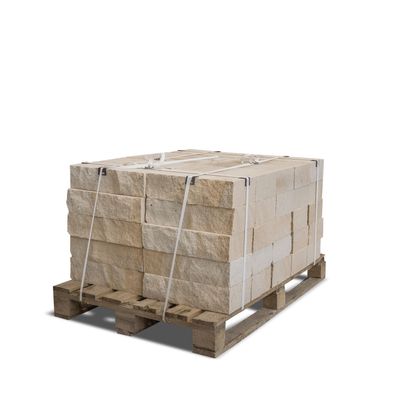 Galamio Sandstein Randsteine 40 * 20 * 10 » gesägt & gebrochen « 950kg