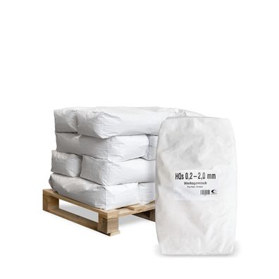 Wolff & Müller Quarzsand 0,2 - 2,0 mm 25kg x 12 Sack 300kg Palette