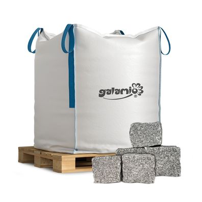 Galamio Granitpflaster 15/17 » gespalten « 1000kg BigBag