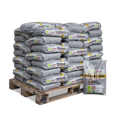 ÖkoFuge Fugensand Anthrazit 20kg x 50 Sack 1000kg Palette