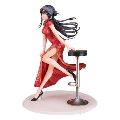 Rascal Does Not Dream of Bunny Girl Senpai Statue 1/7 Mai Sakurajima Chinese Dress Ve