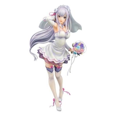 Re: ERO -Starting Life in Another World- PVC Statue 1/7 Emilia Wedding Ver. 25 cm