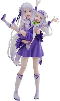 Re: ero Starting Life in Another World PVC Statue 1/7 Emilia & Childhood Emilia 24 cm