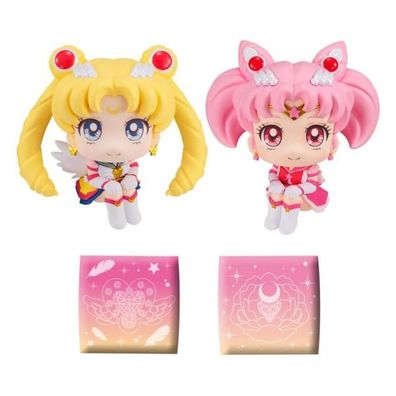 Sailor Moon Cosmos The Movie Look Look Up PVC Statuen Eternal Sailor Moon & Eternal S