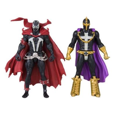 Spawn Actionfiguren & Comic Doppelpacks Spawn & Anti-Spawn (Spawn #1) 8 cm Sortiment