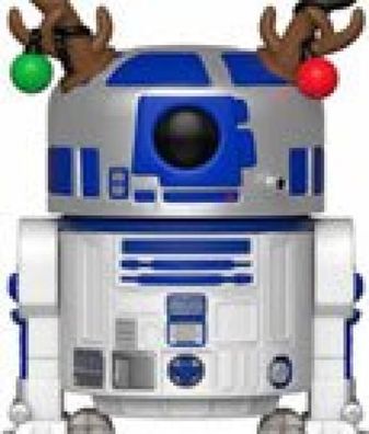 Star Wars POP! Vinyl Wackelkopf-Figur Holiday R2-D2 9 cm
