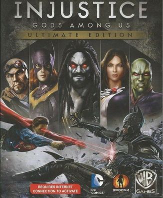 Injustice Gods Among us - Ultimate Edition (PC Nur der Steam Key Download Code)