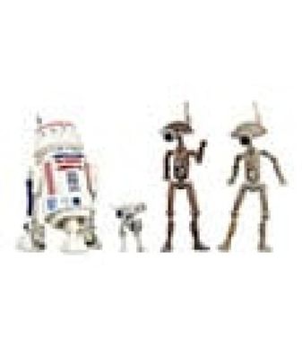 Star Wars: The Mandalorian Black Series Actionfiguren 4er-Pack R5-D4, BD-72 & Pit Dro