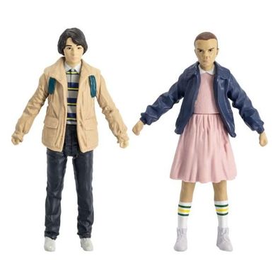 Stranger Things Actionfiguren & Comic Eleven and Mike Wheeler 8 cm