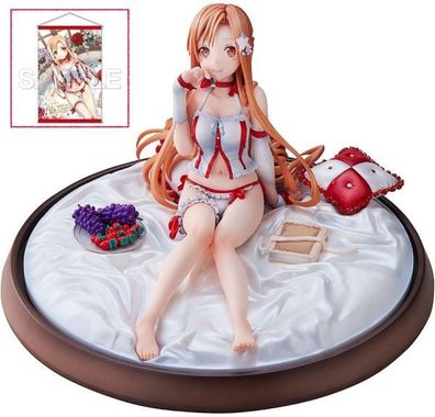 Sword Art Online PVC Statue 1/7 Asuna Negligee Ver. Kadokawa Special Set 15 cm