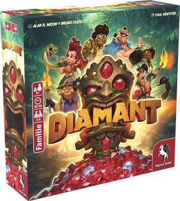 Pegasus Spiele Diamant Brettspiel Expeditionen Edelsteine Strategie Game