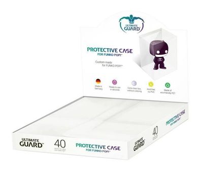 Ultimate Guard Schutzhülle Protective Case für Funko POP!™ Figuren im Thekendispl