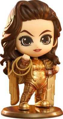 Wonder Woman 1984 Cosbaby (S) Minifigur Golden Armor Wonder Woman 10 cm