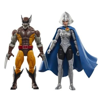 Wolverine 50th Anniversary Marvel Legends Actionfiguren 2er-Pack Wolverine & Lilandra