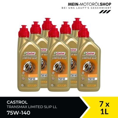 Castrol Transmax Limited Slip 75W-140 LL 7x1 Liter