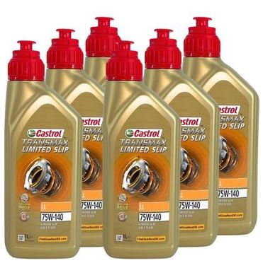 Castrol Transmax Limited Slip 75W-140 LL 6x1 Liter