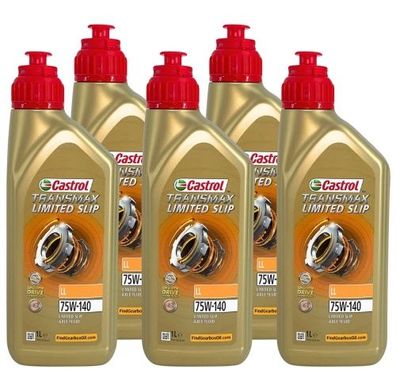 Castrol Transmax Limited Slip 75W-140 LL 5x1 Liter