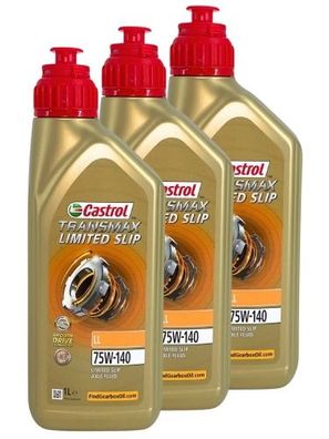 Castrol Transmax Limited Slip 75W-140 LL 3x1 Liter