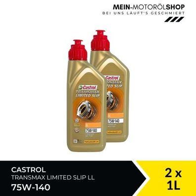 Castrol Transmax Limited Slip 75W-140 LL 2x1 Liter