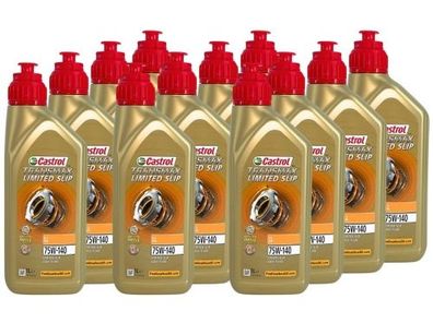 Castrol Transmax Limited Slip 75W-140 LL 12x1 Liter