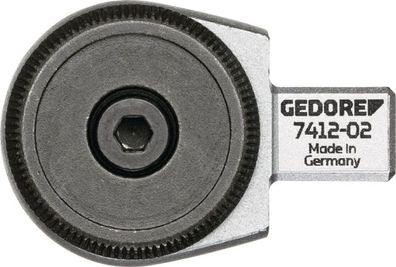 Einsteckumschaltknarre 7412-02 1/2 Zoll 9x12mm CV-Stahl GEDORE