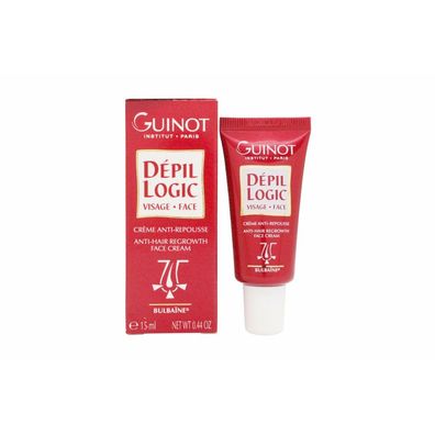 Guinot Depil Logic Visage Face Cream for Slow Hair Regrowth 15ml