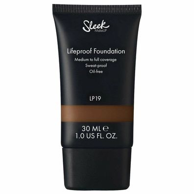 Sleek Makeup Lifeproof Foundation Öl frei Lp19 30ml