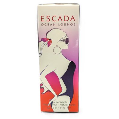 Escada Ocean Lounge Eau de Toilette 50ml 1.7 FL Oz Neu und Originalverpackt